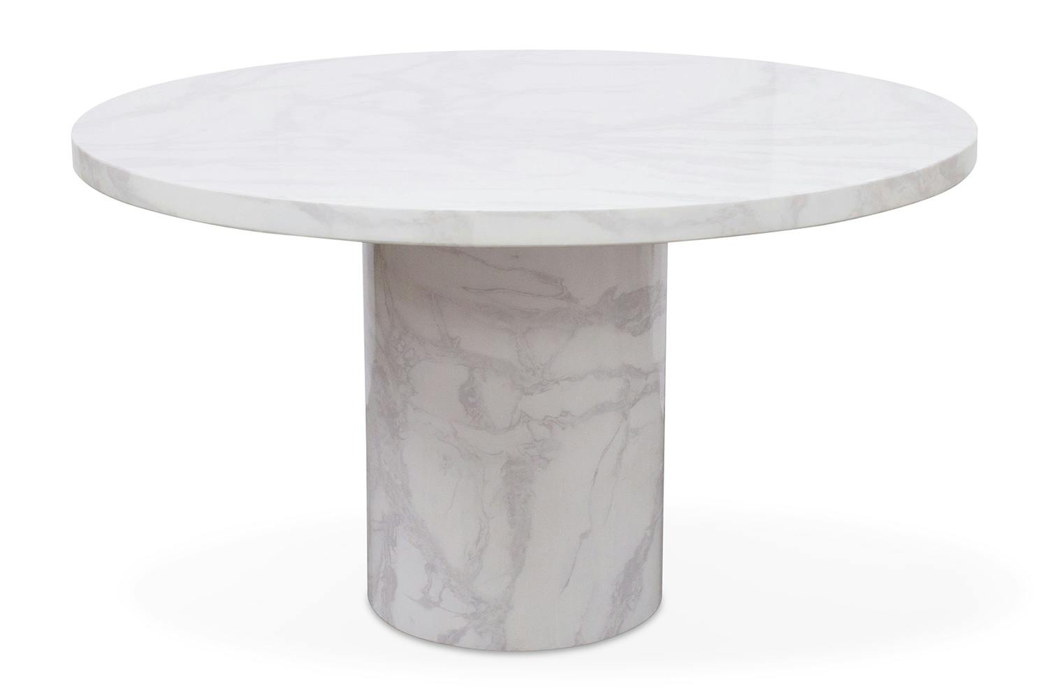 Knox Dining Table Round | White