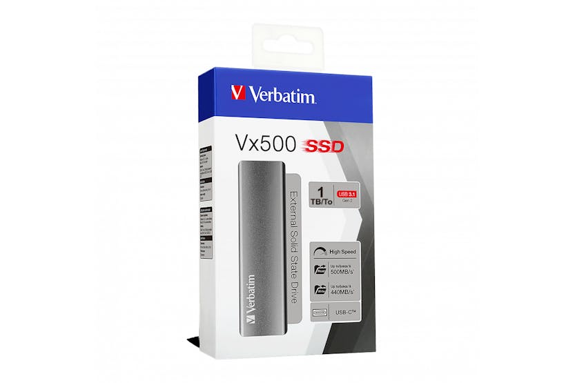 Verbatim Vx500 External SSD USB 3.2 Gen 2 | 1TB Verbatim Vx500 External SSD USB 3.2 Gen 2 | 1TB