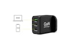 Port Designs 65W 3 Port GaN Wall Charger & UK USB-C Cable | 2m Port Designs 65W 3 Port GaN Wall Charger & UK USB-C Cable | 2m