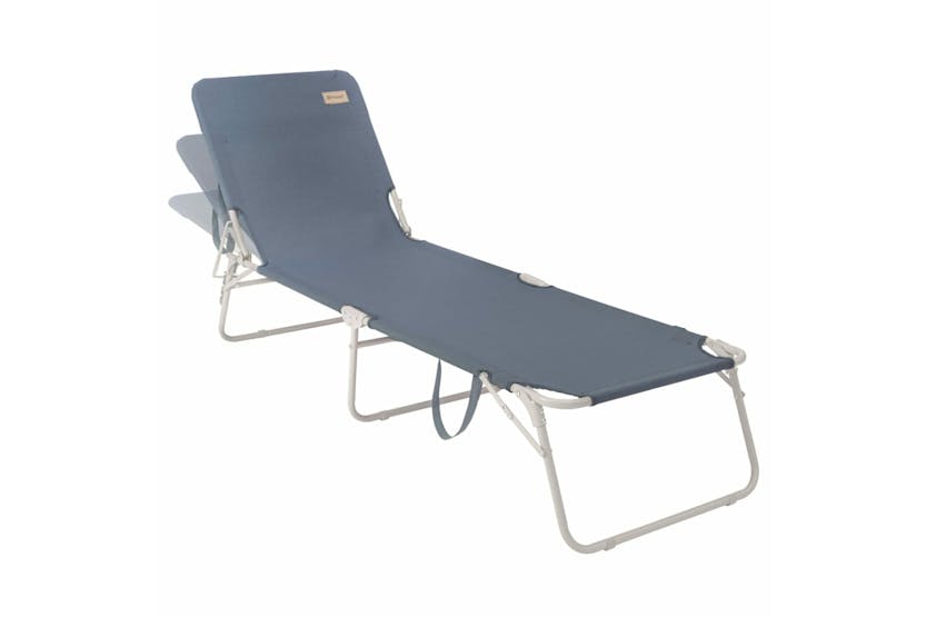 Outwell 428238 Folding Sunlounger Tenby Ocean Blue Outwell 428238 Folding Sunlounger Tenby Ocean Blue