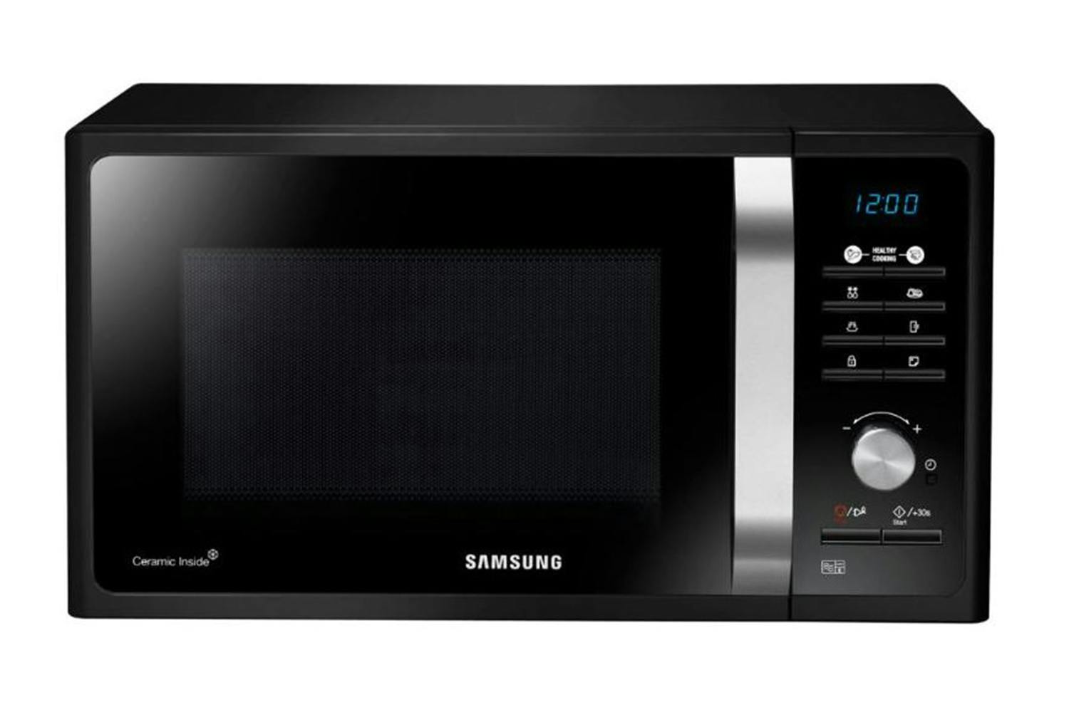 Samsung 800W 23 Litre Solo Microwave MS23F301TAK/EU - Black