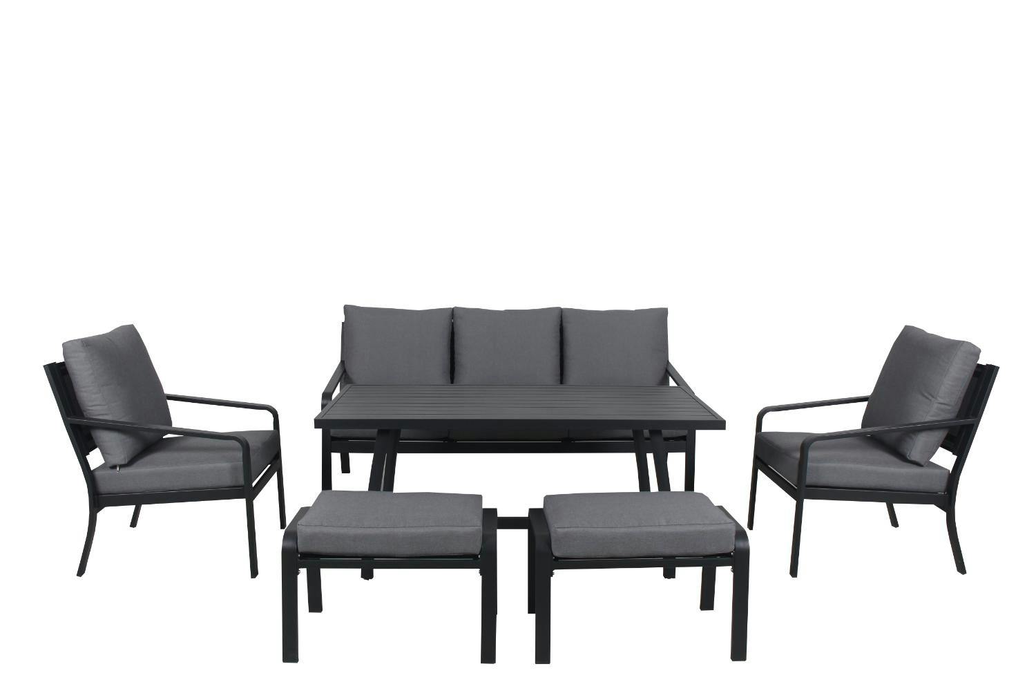 Cole Outdoor Dining Set | 6 Piece | Low
