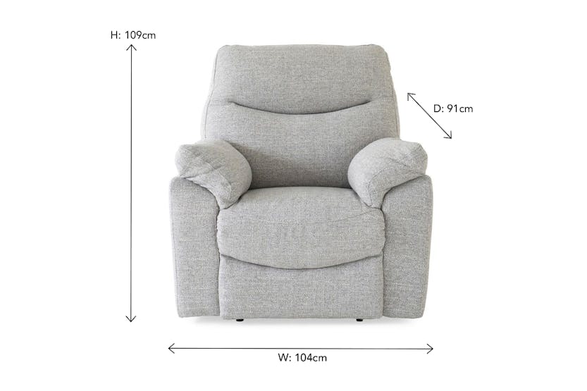Danielle Armchair | Power Recliner | Stone Danielle Armchair | Power Recliner | Stone
