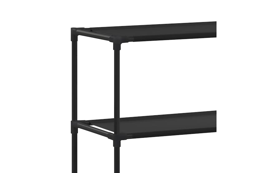 vidaXL 288329 3-tier Storage Rack Over Toilet Black 53x28x169cm vidaXL 288329 3-tier Storage Rack Over Toilet Black 53x28x169cm