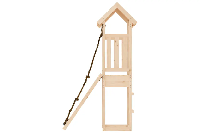 vidaXL 3155810 Playhouse With Climbing Wall Solid Wood Pine vidaXL 3155810 Playhouse With Climbing Wall Solid Wood Pine