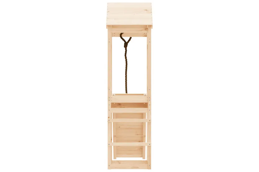 vidaXL 3155810 Playhouse With Climbing Wall Solid Wood Pine vidaXL 3155810 Playhouse With Climbing Wall Solid Wood Pine