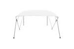 vidaXL 92369 4 Bow Bimini Top White 243x210x137cm vidaXL 92369 4 Bow Bimini Top White 243x210x137cm