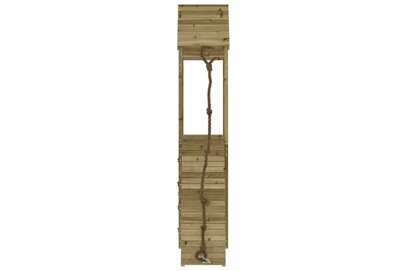 vidaXL 3156921 Playhouse With Climbing Wall Impregnated Wood Pine vidaXL 3156921 Playhouse With Climbing Wall Impregnated Wood Pine
