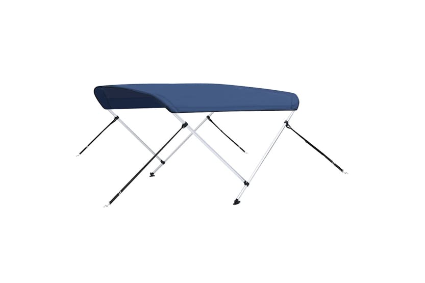 vidaXL 93128 2 Bow Bimini Top Navy Blue 180x150x110cm vidaXL 93128 2 Bow Bimini Top Navy Blue 180x150x110cm