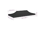 vidaXL 315334 Party Tent Roof 6x3 M Black 270 G/m² vidaXL 315334 Party Tent Roof 6x3 M Black 270 G/m²