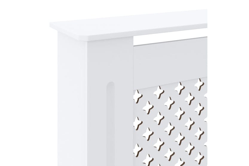 vidaXL Mdf Radiator Cover White 205cm vidaXL Mdf Radiator Cover White 205cm