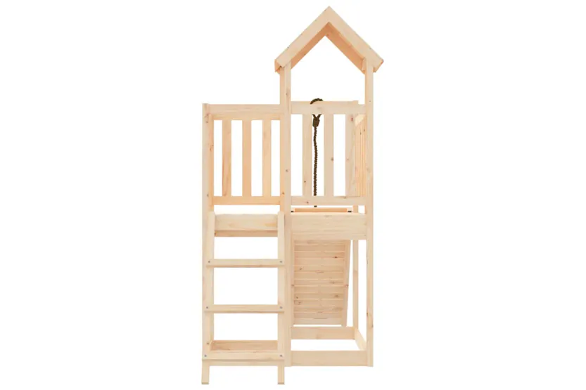 vidaXL 3155831 Playhouse With Climbing Wall Solid Wood Pine vidaXL 3155831 Playhouse With Climbing Wall Solid Wood Pine