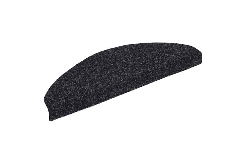 vidaXL 149702 Self-adhesive Stair Mats 5 Pcs Black 65x21x4cm Needle Punch vidaXL 149702 Self-adhesive Stair Mats 5 Pcs Black 65x21x4cm Needle Punch