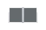 vidaXL 317990 Retractable Side Awning Anthracite 140x600cm vidaXL 317990 Retractable Side Awning Anthracite 140x600cm