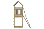 vidaXL 3156900 Playhouse With Climbing Wall Impregnated Wood Pine vidaXL 3156900 Playhouse With Climbing Wall Impregnated Wood Pine