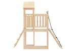 vidaXL 3155831 Playhouse With Climbing Wall Solid Wood Pine vidaXL 3155831 Playhouse With Climbing Wall Solid Wood Pine