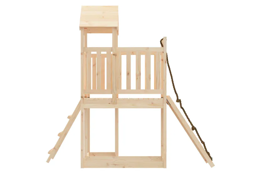 vidaXL 3155831 Playhouse With Climbing Wall Solid Wood Pine vidaXL 3155831 Playhouse With Climbing Wall Solid Wood Pine