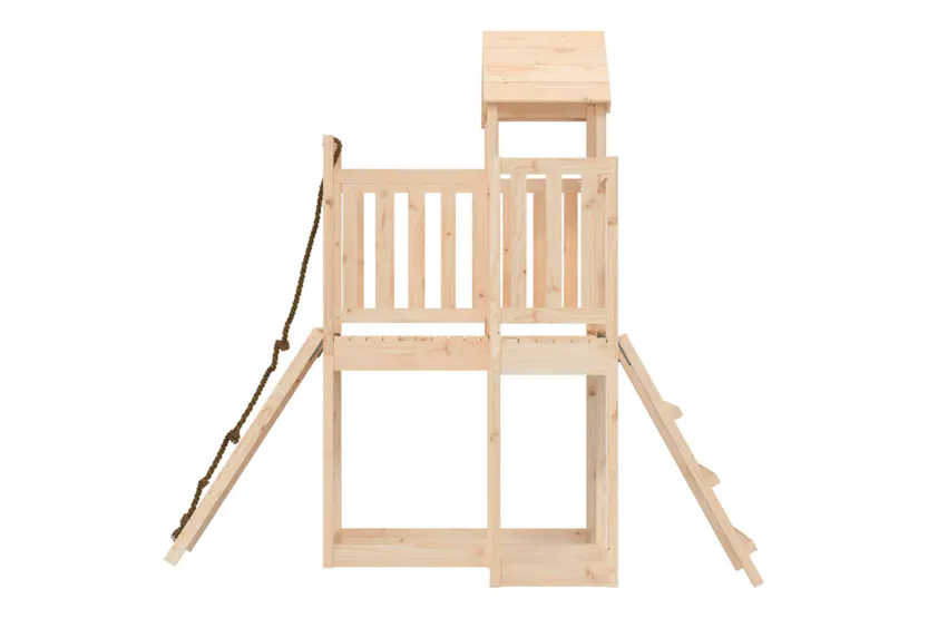 vidaXL 3155831 Playhouse With Climbing Wall Solid Wood Pine vidaXL 3155831 Playhouse With Climbing Wall Solid Wood Pine