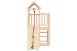 vidaXL 3155831 Playhouse With Climbing Wall Solid Wood Pine vidaXL 3155831 Playhouse With Climbing Wall Solid Wood Pine