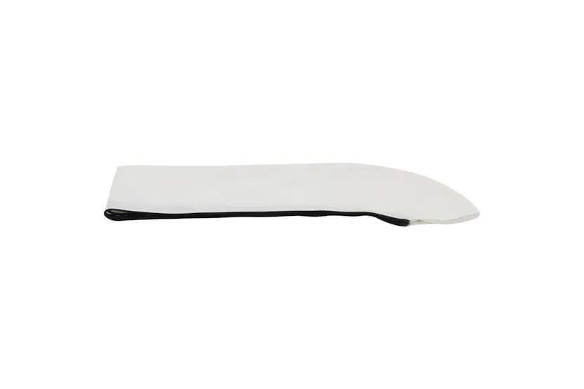 vidaXL 92360 3 Bow Bimini Top White 183x160x137cm vidaXL 92360 3 Bow Bimini Top White 183x160x137cm