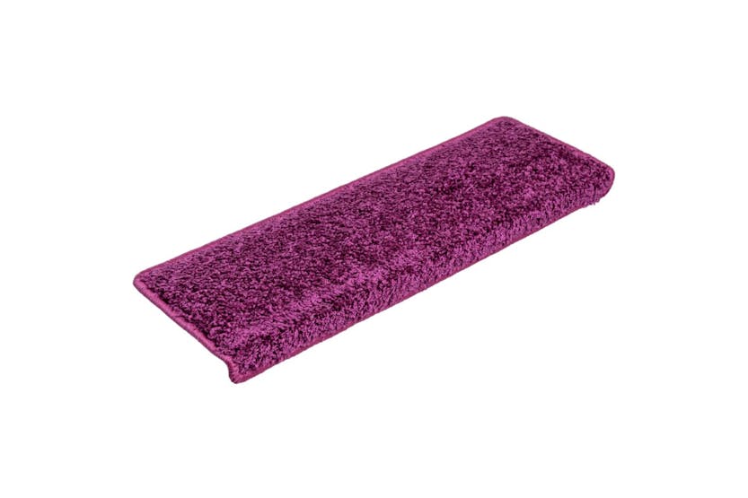 vidaXL 149824 Stair Mats 5 Pcs 65x21x4cm Violet vidaXL 149824 Stair Mats 5 Pcs 65x21x4cm Violet