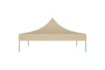 vidaXL 315340 Party Tent Roof 2x2 M Beige 270 G/m² vidaXL 315340 Party Tent Roof 2x2 M Beige 270 G/m²