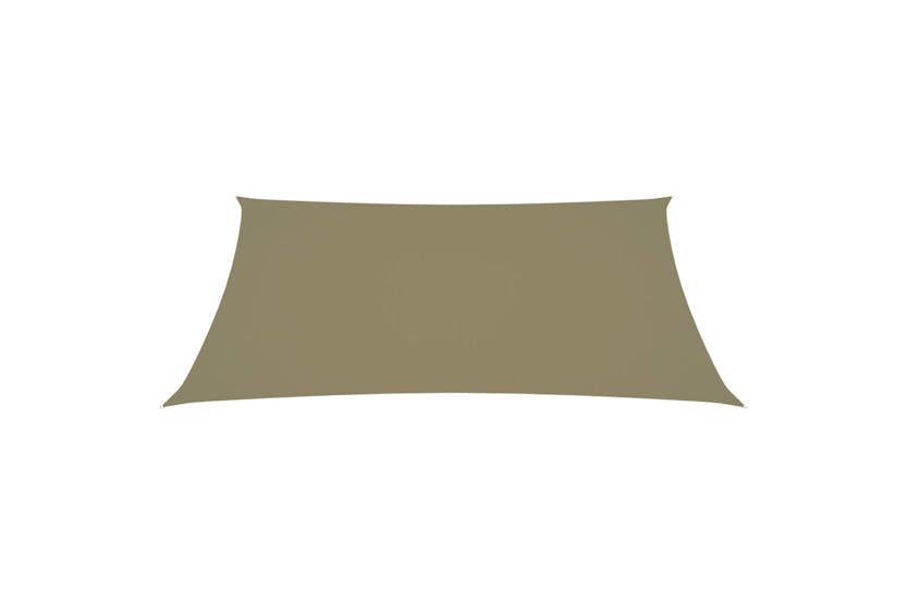 vidaXL 135146 Sunshade Sail Oxford Fabric Rectangular 2x3.5 M Beige vidaXL 135146 Sunshade Sail Oxford Fabric Rectangular 2x3.5 M Beige