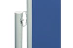vidaXL 317966 Patio Retractable Side Awning 180x600cm Blue vidaXL 317966 Patio Retractable Side Awning 180x600cm Blue