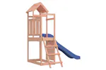 vidaXL 3155889 Playhouse With Slide Rockwall Solid Wood Douglas vidaXL 3155889 Playhouse With Slide Rockwall Solid Wood Douglas