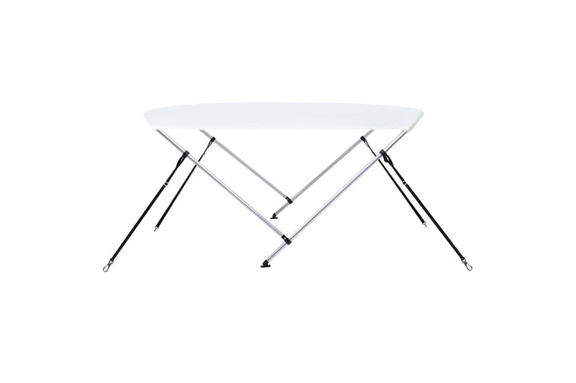 vidaXL 93125 2 Bow Bimini Top White 180x150x110cm vidaXL 93125 2 Bow Bimini Top White 180x150x110cm