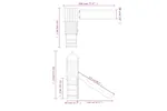 vidaXL 3155889 Playhouse With Slide Rockwall Solid Wood Douglas vidaXL 3155889 Playhouse With Slide Rockwall Solid Wood Douglas