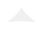 vidaXL 135284 Sunshade Sail Oxford Fabric Triangular 3x4x4 M White vidaXL 135284 Sunshade Sail Oxford Fabric Triangular 3x4x4 M White