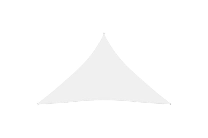 vidaXL 135284 Sunshade Sail Oxford Fabric Triangular 3x4x4 M White vidaXL 135284 Sunshade Sail Oxford Fabric Triangular 3x4x4 M White