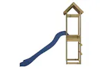vidaXL 3155854 Playhouse With Slide Impregnated Wood Pine vidaXL 3155854 Playhouse With Slide Impregnated Wood Pine