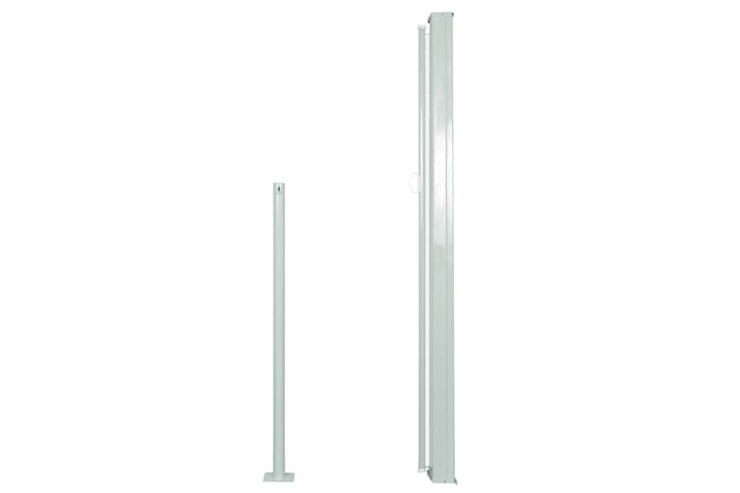 vidaXL 317875 Patio Retractable Side Awning 140x300cm Cream vidaXL 317875 Patio Retractable Side Awning 140x300cm Cream