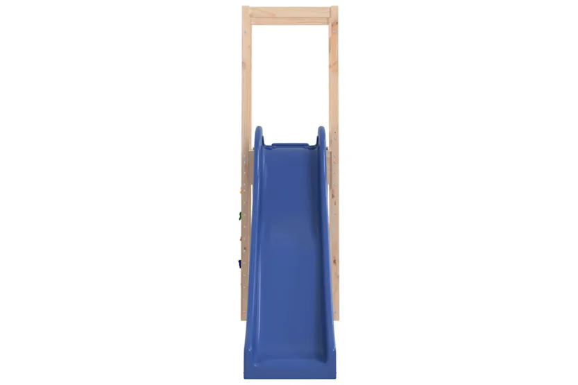 vidaXL 3155912 Playhouse With Slide Rockwall Solid Wood Pine vidaXL 3155912 Playhouse With Slide Rockwall Solid Wood Pine