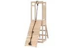 vidaXL 3155915 Playhouse With Climbing Wall Solid Wood Pine vidaXL 3155915 Playhouse With Climbing Wall Solid Wood Pine