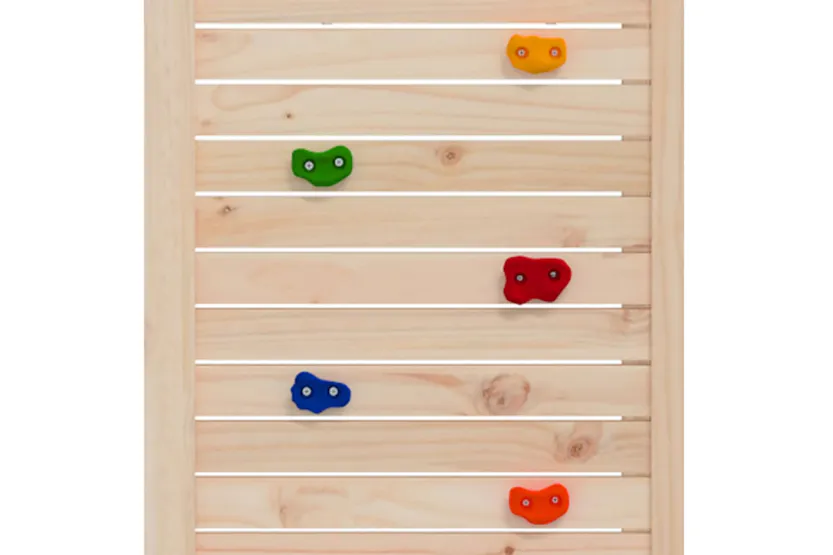 vidaXL 3155915 Playhouse With Climbing Wall Solid Wood Pine vidaXL 3155915 Playhouse With Climbing Wall Solid Wood Pine