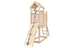 vidaXL 3155867 Playhouse With Climbing Wall Solid Wood Pine vidaXL 3155867 Playhouse With Climbing Wall Solid Wood Pine