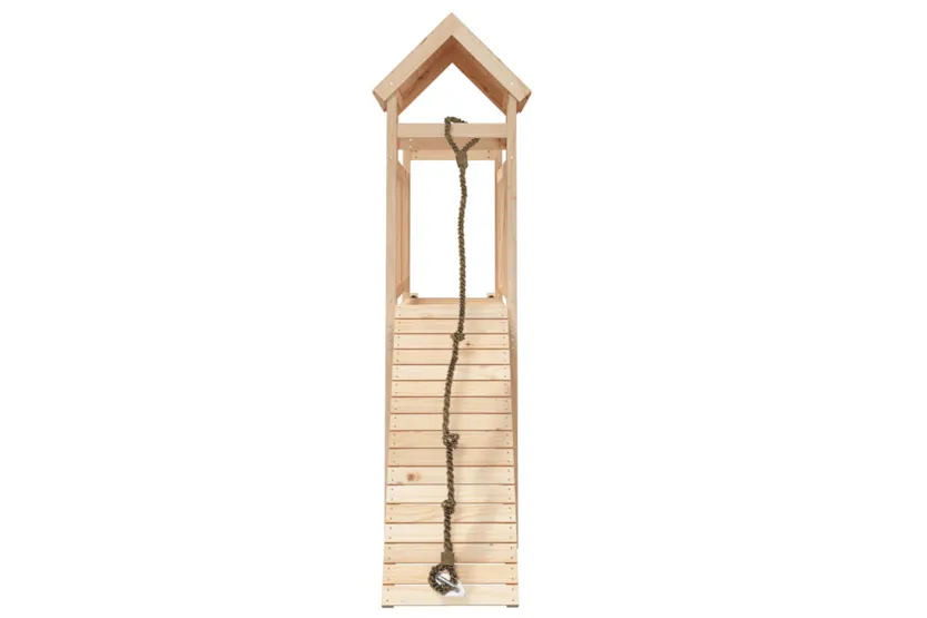 vidaXL 3155867 Playhouse With Climbing Wall Solid Wood Pine vidaXL 3155867 Playhouse With Climbing Wall Solid Wood Pine