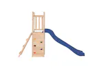 vidaXL 3155912 Playhouse With Slide Rockwall Solid Wood Pine vidaXL 3155912 Playhouse With Slide Rockwall Solid Wood Pine