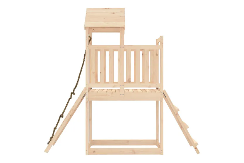 vidaXL 3155867 Playhouse With Climbing Wall Solid Wood Pine vidaXL 3155867 Playhouse With Climbing Wall Solid Wood Pine