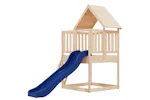vidaXL 3155933 Playhouse With Slide Ladder Solid Wood Pine vidaXL 3155933 Playhouse With Slide Ladder Solid Wood Pine