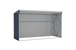 vidaXL 316227 Wall-mounted Garden Shed Anthracite 118x288x178cm Steel vidaXL 316227 Wall-mounted Garden Shed Anthracite 118x288x178cm Steel