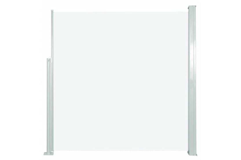 vidaXL 317875 Patio Retractable Side Awning 140x300cm Cream vidaXL 317875 Patio Retractable Side Awning 140x300cm Cream