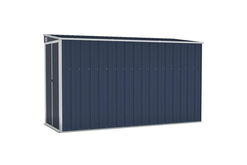 vidaXL 316227 Wall-mounted Garden Shed Anthracite 118x288x178cm Steel vidaXL 316227 Wall-mounted Garden Shed Anthracite 118x288x178cm Steel
