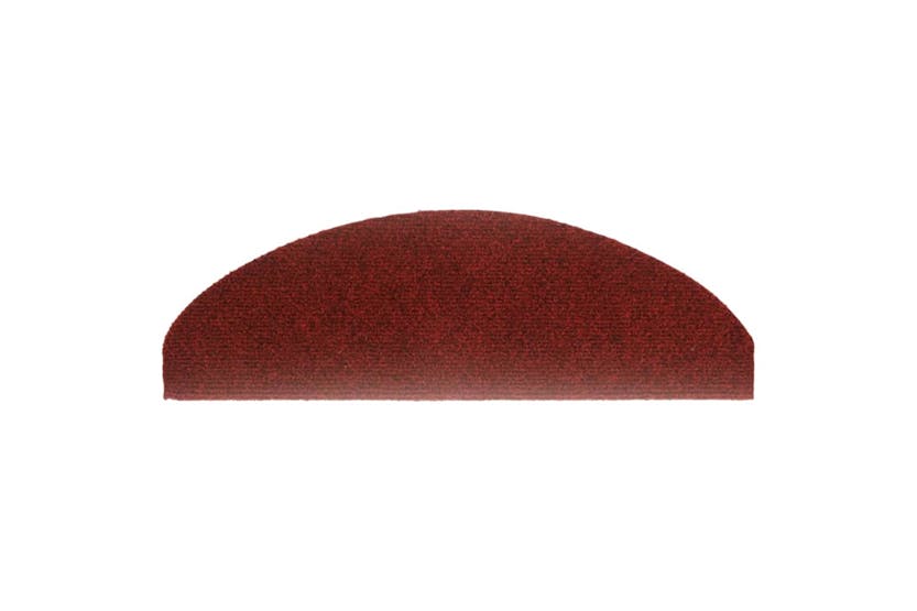 vidaXL 149706 Self-adhesive Stair Mats 5 Pcs Red 65x21x4cm Needle Punch vidaXL 149706 Self-adhesive Stair Mats 5 Pcs Red 65x21x4cm Needle Punch