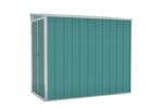 vidaXL 316221 Wall-mounted Garden Shed Green 118x194x178cm Galvanised Steel vidaXL 316221 Wall-mounted Garden Shed Green 118x194x178cm Galvanised Steel