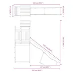 Vidaxl 3156937 Outdoor Playset Solid Wood Pine Vidaxl 3156937 Outdoor Playset Solid Wood Pine