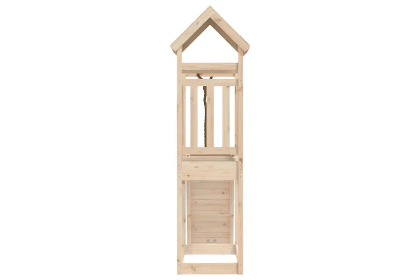 vidaXL 3155963 Playhouse With Climbing Wall Solid Wood Pine vidaXL 3155963 Playhouse With Climbing Wall Solid Wood Pine